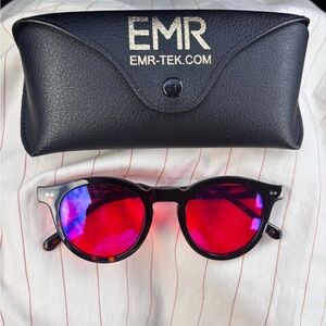 Red Lens Sunglasses